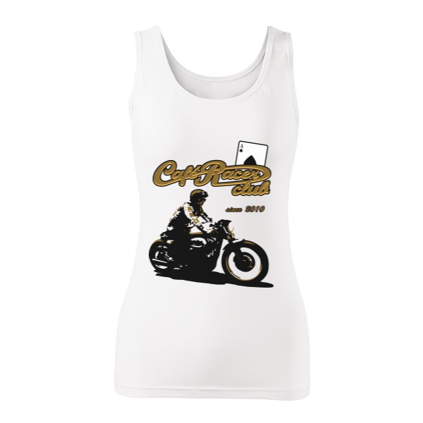 Tričko s potiskem Cafe Racer (220g)