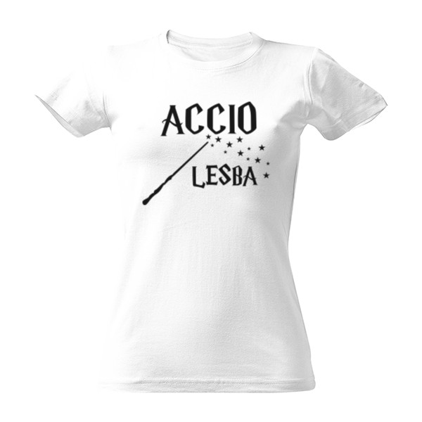 Tričko s potlačou Accio Lesba