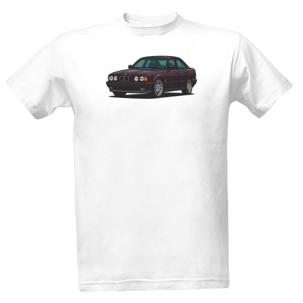 Tričko s potiskem BMW E34 M5