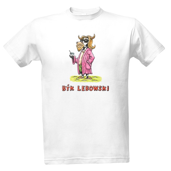 Tričko s potiskem Býk Lebowski