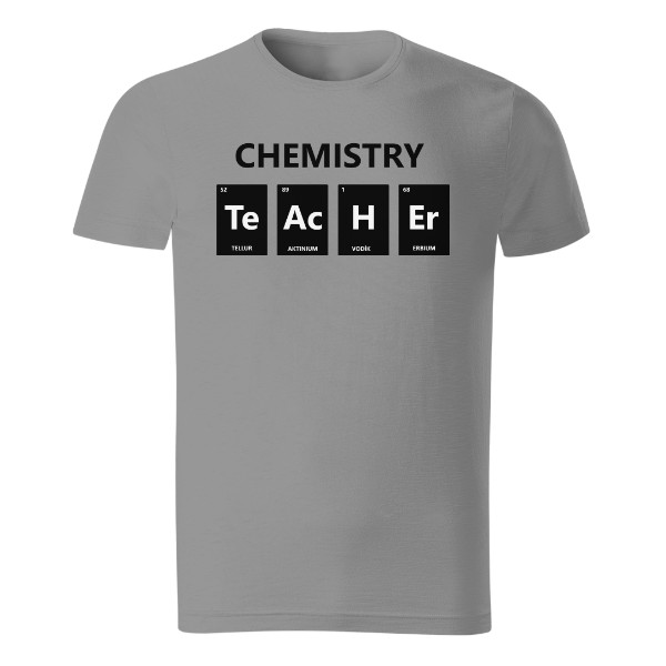 Tričko s potlačou Chemistry Teacher