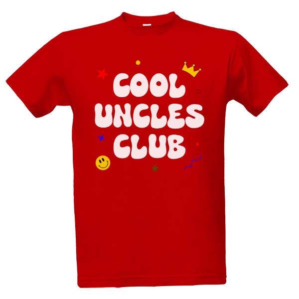 Tričko s potiskem cool uncles club