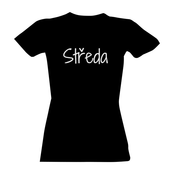 Tričko s potiskem Středa