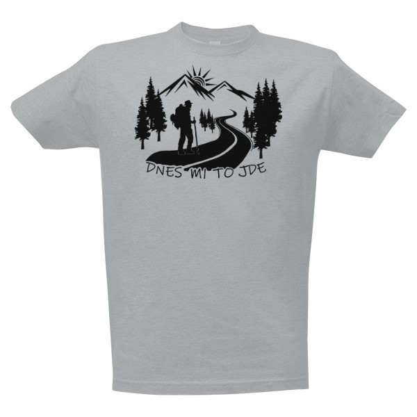 Tričko s potiskem Dnes mi to jde