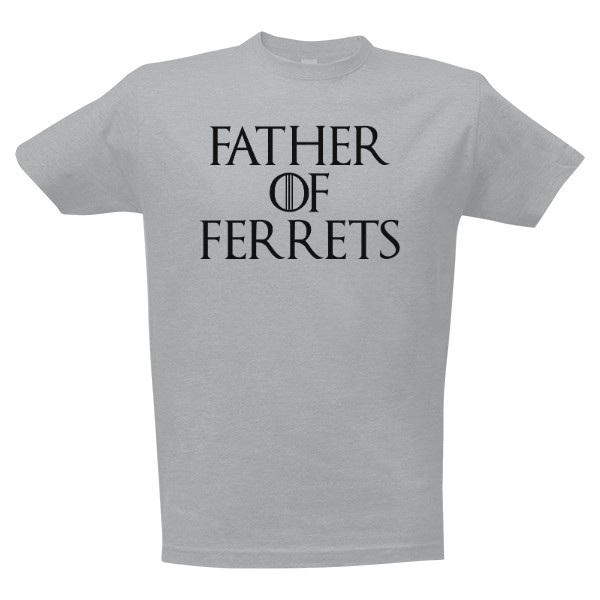 Tričko s potiskem Father od Ferrets