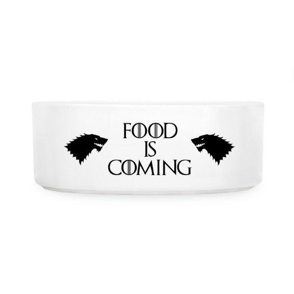 Food is coming