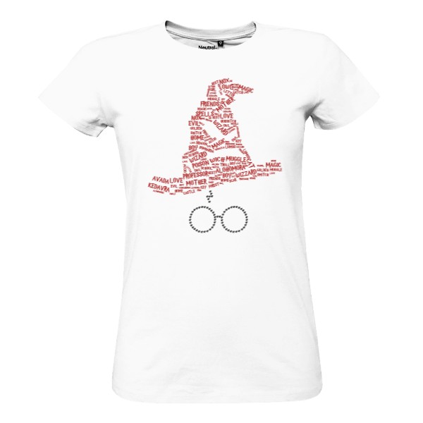 Tričko s potiskem Harry a klobouk