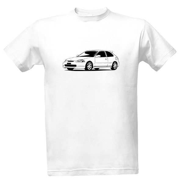 Tričko s potiskem Honda Civic