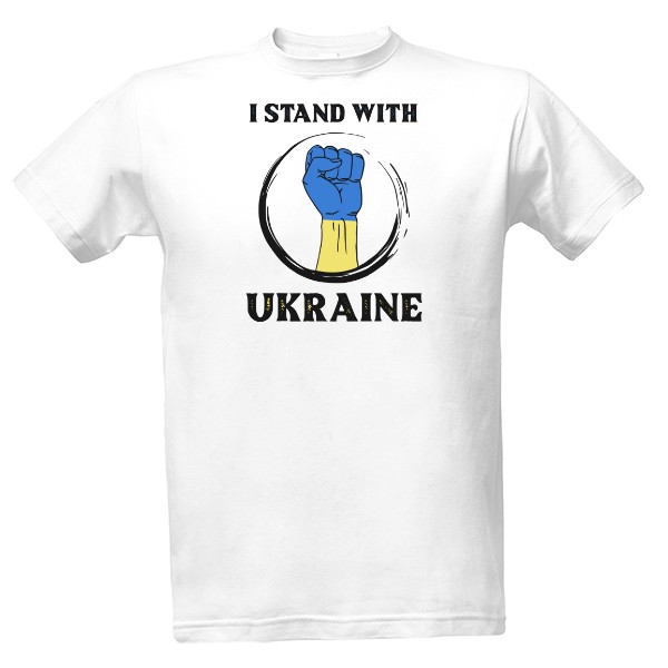 I stand with Ukraine na triku