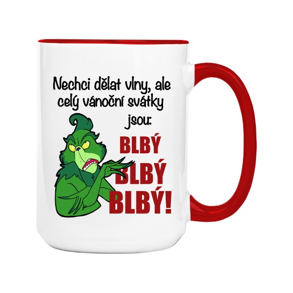 Grinch Blbý Vánoce na hrnku