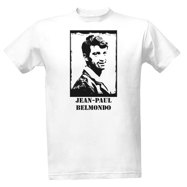 Tričko s potlačou Jean-Paul Belmondo na triku