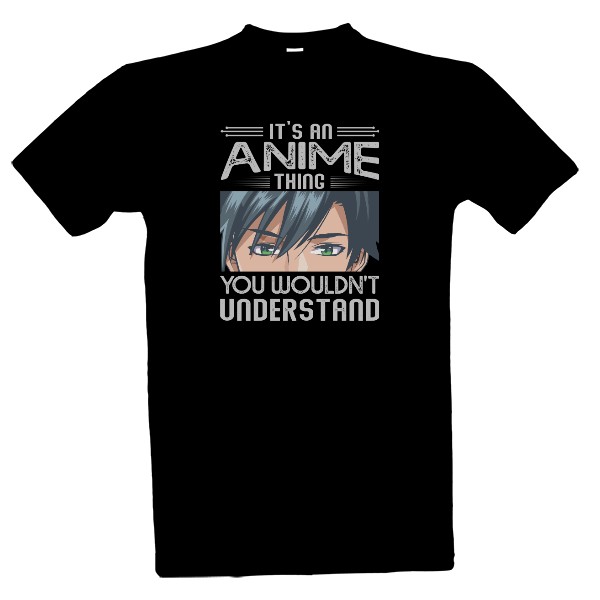 Tričko s potiskem Jen Anime nadšenci tomu rozumí