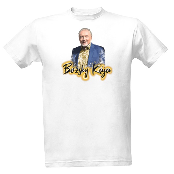 Tričko s potiskem Kája Gott Božský