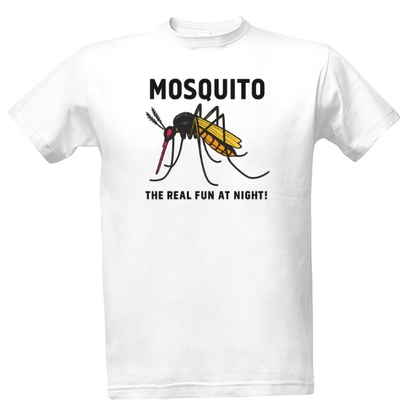 Tričko s potiskem Komáří teror