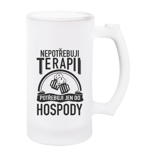 Korbel na pivo - matné sklo s potiskem Korbel - potřebuji do hospody