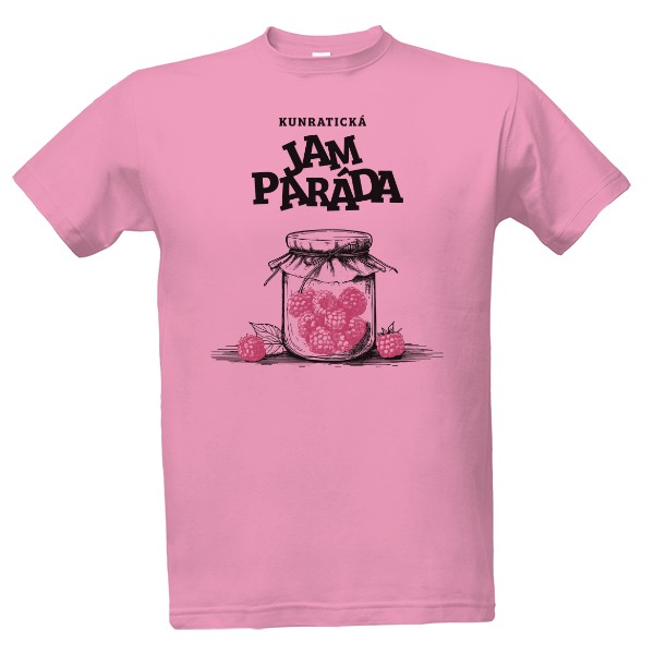 Tričko s potiskem Kunratická Jamparáda 2024 Retro Glass 23