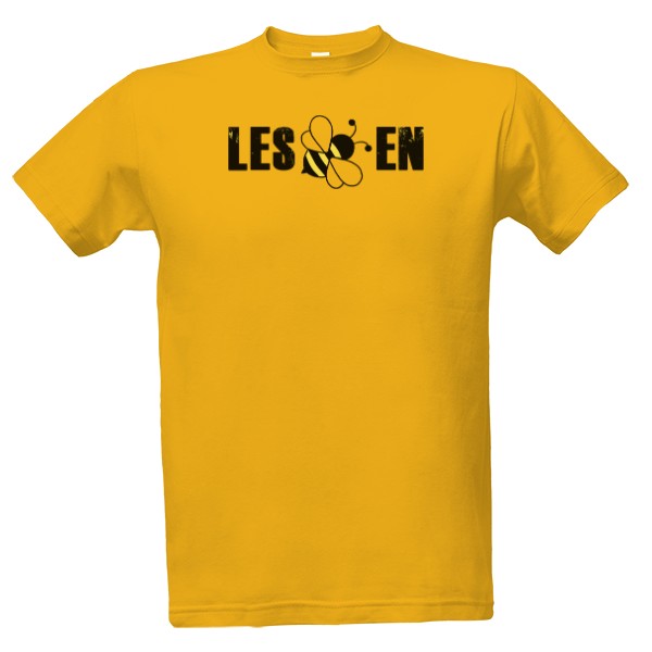 Tričko s potiskem Les-bee-en