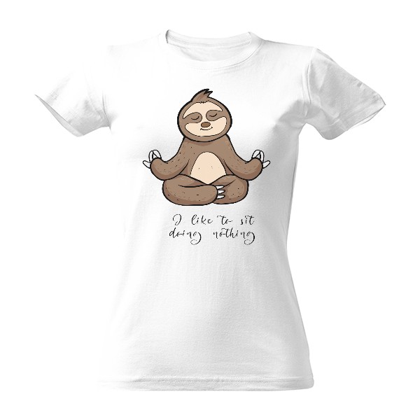 I like to sit doing NOTHING