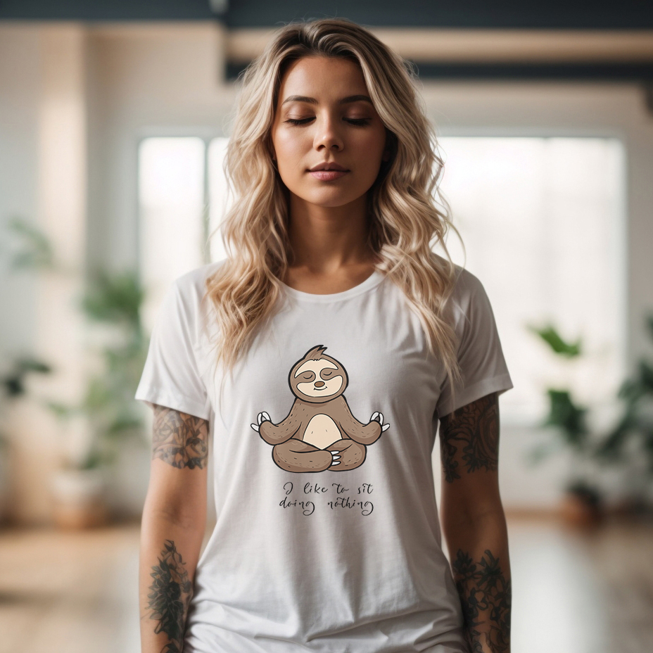 I like to sit doing NOTHING