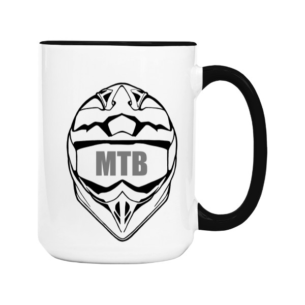 Hrnek velký barevný s potiskem MTB hrnek