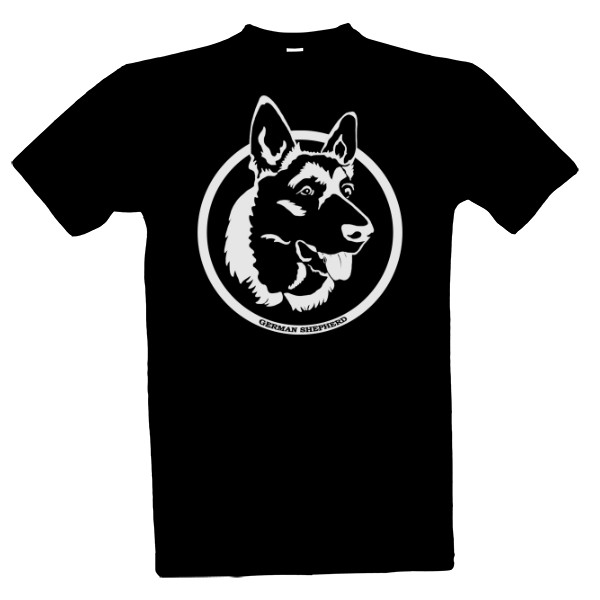 Tričko s potiskem Německý ovčák 2025