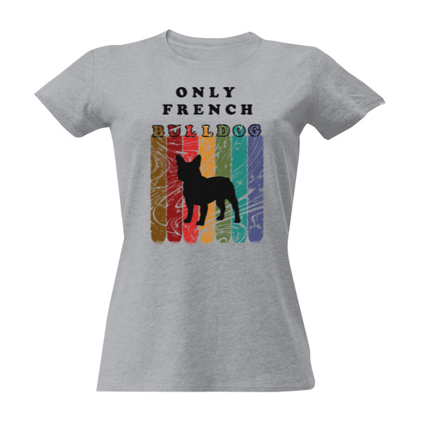 Tričko s potiskem Only French BULLDOG