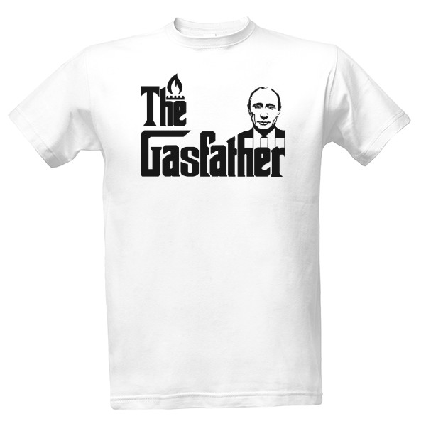 Tričko s potiskem Putin - The Gasfather