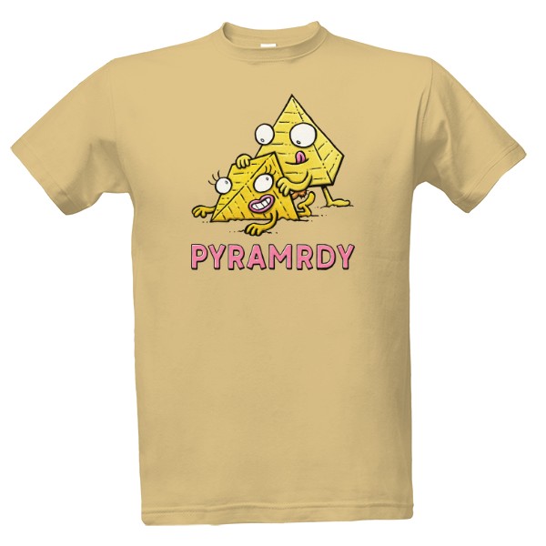 Tričko s potiskem Pyramrdy