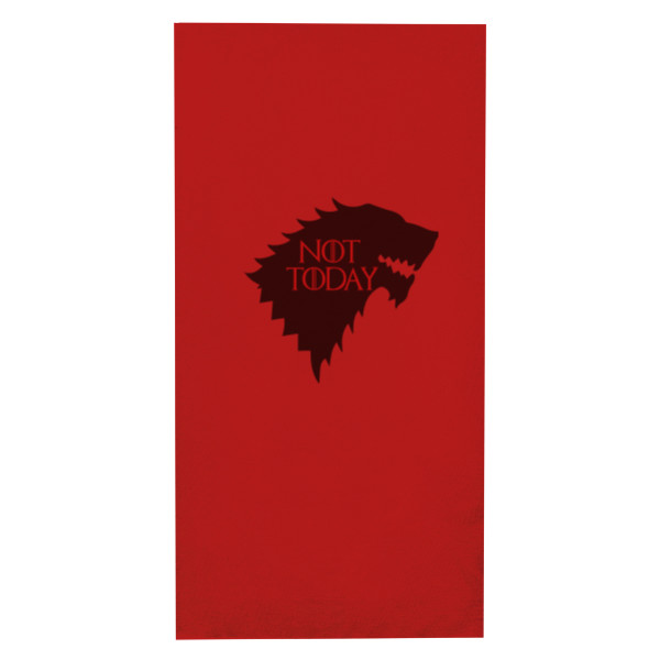 Nákrčník/bandana s potiskem Rouška Not Today