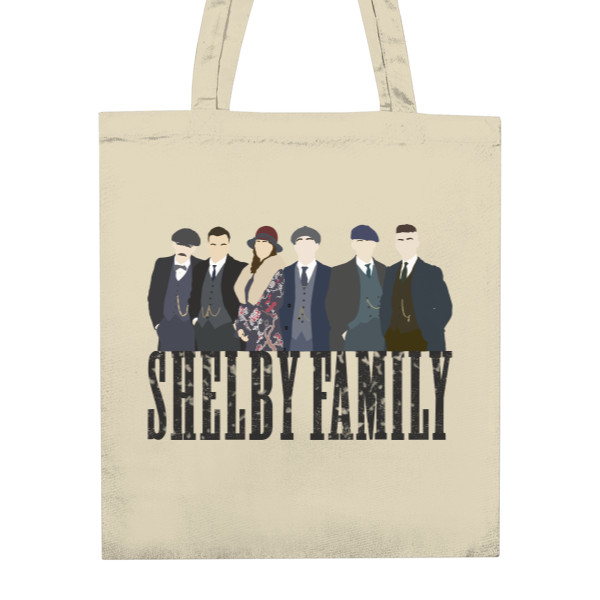 Nákupní taška unisex s potlačou Shelby Family na tašce
