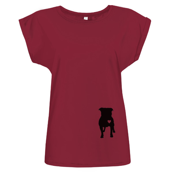 Tričko s potiskem Staffbull