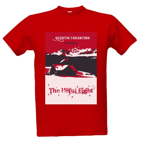 Tričko s potiskem The Hateful Eight - Osm hrozných