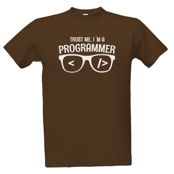 Trust me I am programmer - white