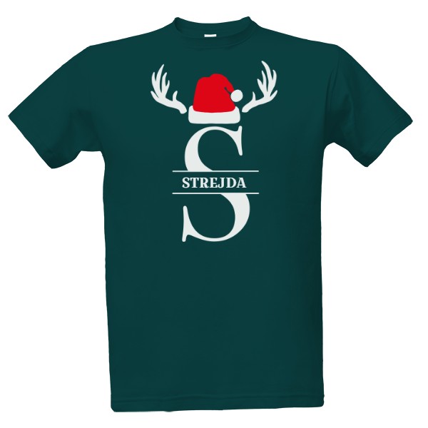 Tričko s potiskem Vánoční tričko - strejda