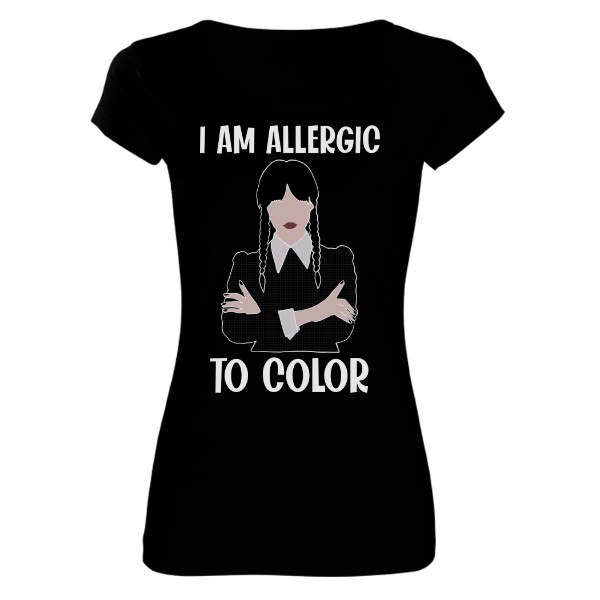 Wednesday - allergic to color