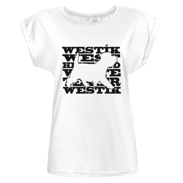 Tričko s potlačou West highland white teriér