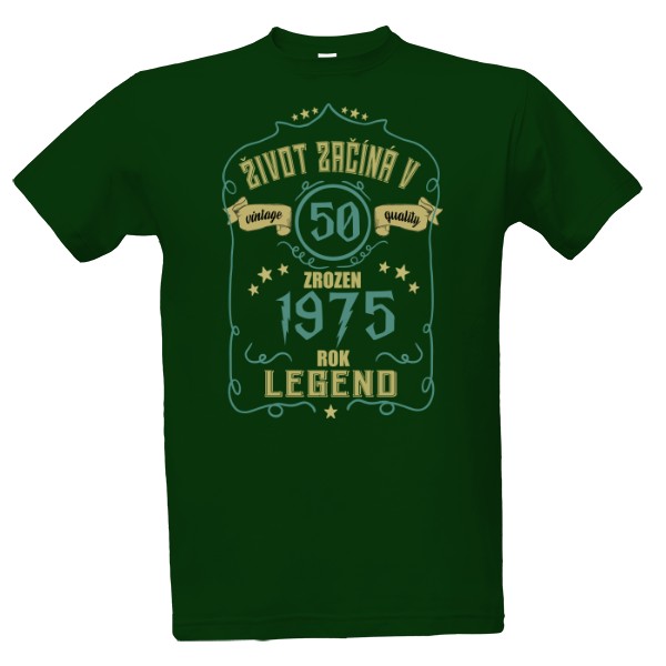 Život začíná v 50 rok 1975